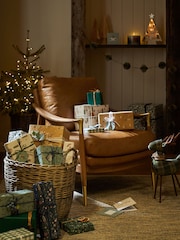 Set mit 3 Weihnachtsschmuck aus gemustertem Papier zum Aufhängen​​​​​​​ - Bild 3 von 4