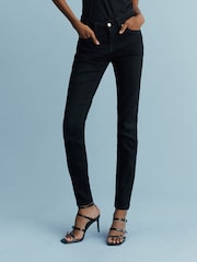 Black Super Soft Skinny Jeans - Image 2 of 4