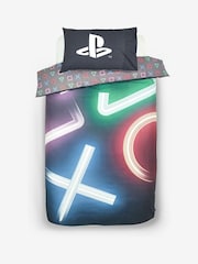 Black PlayStation 100% Cotton Duvet Cover And Pillowcase Set - Image 14 of 15