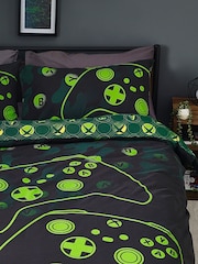 Black Xbox Duvet Cover And Pillowcase Set - Image 10 of 20