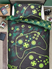 Black Xbox Duvet Cover And Pillowcase Set - Image 6 of 20