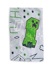 Minecraft Navy Gaming Duvet Cover And Pillowcase Set - Image 7 of 7