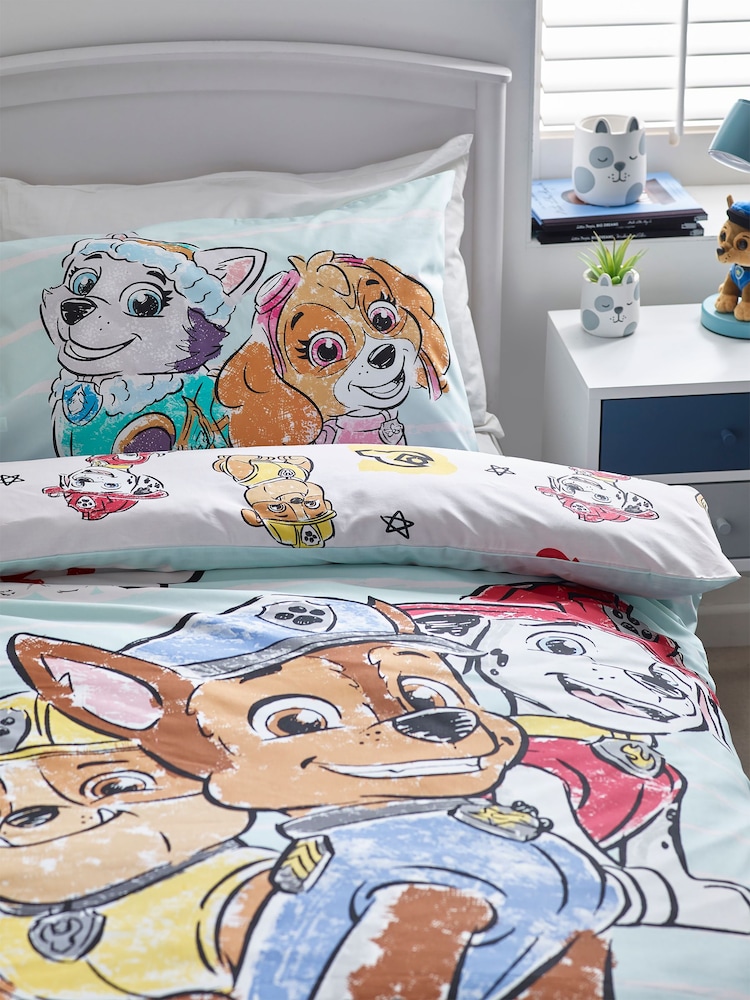 PAW Patrol Blue Character License Duvet Cover And Pillowcase Set - Image 3 of 10