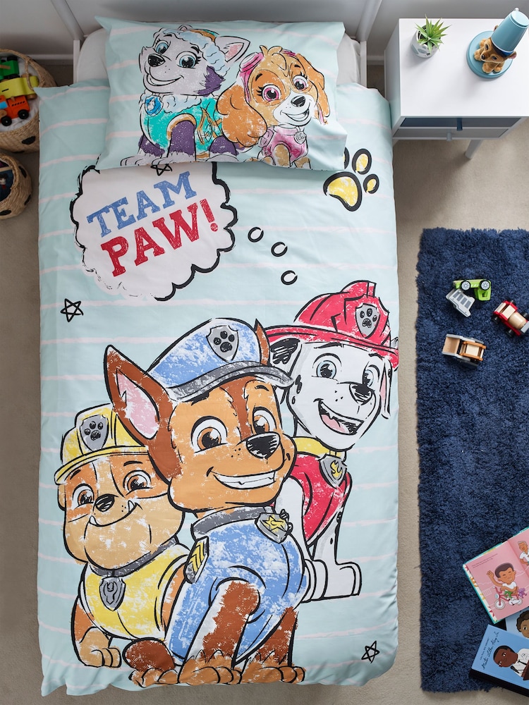 PAW Patrol Blue Character License Duvet Cover And Pillowcase Set - Image 4 of 10