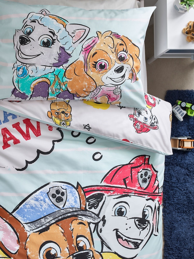 PAW Patrol Blue Character License Duvet Cover And Pillowcase Set - Image 6 of 10
