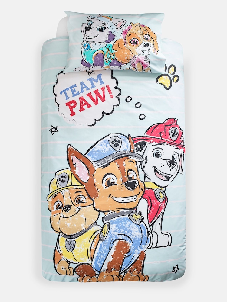 PAW Patrol Blue Character License Duvet Cover And Pillowcase Set - Image 8 of 10