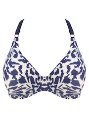 Fantasie Animal French Navy Hope Bay Underwired Halter Bikini Top - Image 4 of 4