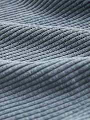 Blue Corduroy Lightweight Shacket - Image 6 of 6