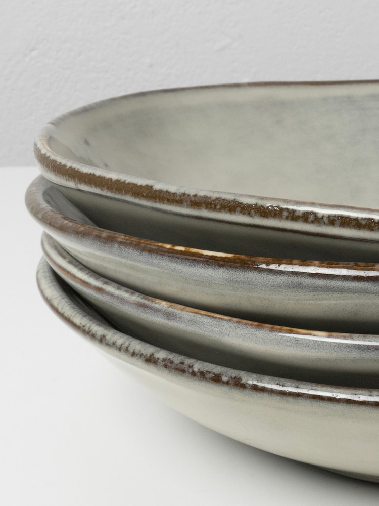 Dutch Rose Cream Pasta Bowls 235CM - Image 2 of 4