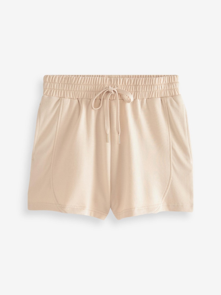 Hafer/Creme - Jersey-Jogginghose und Shorts - Bild 4 von 4 Hafer/Creme - Jersey-Jogginghose und Shorts - Bild 4 von 4