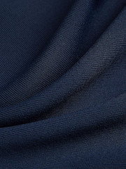 Ted Baker Blue Lounia Fluted Sleeve Knitted Bodycon Midi Dress - Image 5 of 5