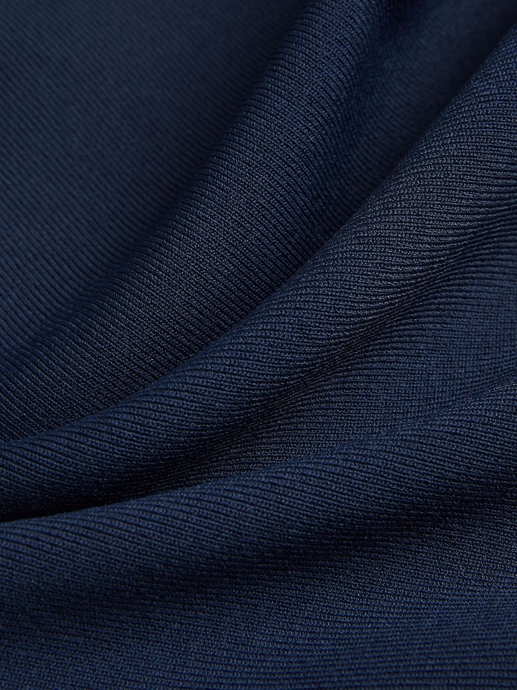 Ted Baker Blue Lounia Fluted Sleeve Knitted Bodycon Midi Dress - Image 5 of 5