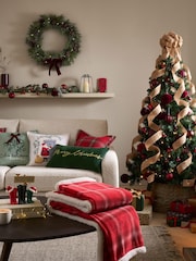 Natural Bow Christmas Tree Topper - Image 4 of 4
