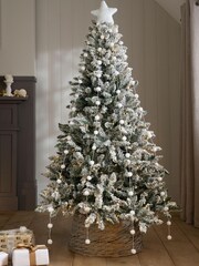 White Borg Star Christmas Tree Topper - Image 1 of 3