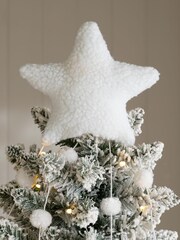 White Borg Star Christmas Tree Topper - Image 2 of 3