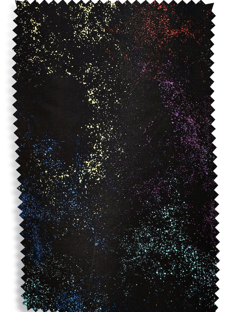 Multi Splatter Eyelet Blackout/Thermal Curtains - Image 4 of 4