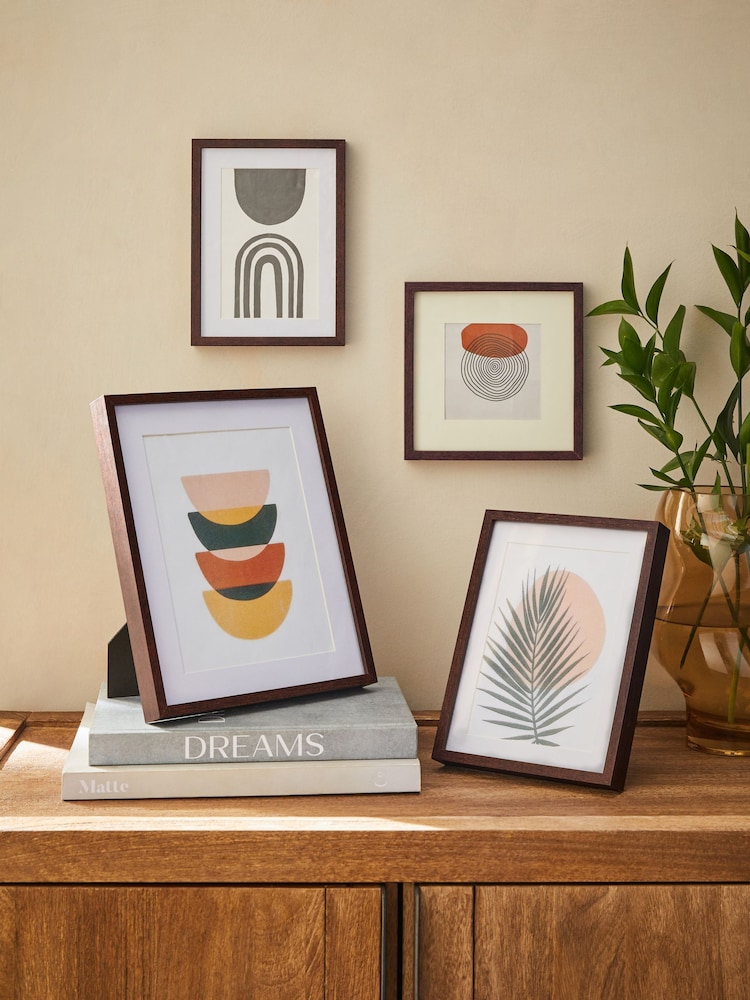 Set of 2 Dark Wood Parker Picture Frames - Image 3 of 7