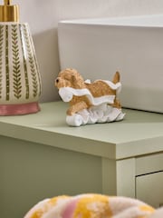 Cockapoo Toilet Roll Bathroom Ornament - រូបភាព 1 នៃ 3