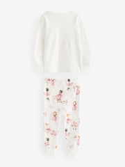 Rosa/Ecru/Fee - Kuscheliger Langarm-Pyjama mit Print im 3er-Pack (9M.–8J.) - Bild 6 von 8