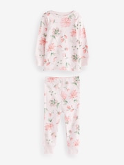Rosa/Ecru/Fee - Kuscheliger Langarm-Pyjama mit Print im 3er-Pack (9M.–8J.) - Bild 7 von 8