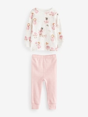Rosa/Ecru/Fee - Kuscheliger Langarm-Pyjama mit Print im 3er-Pack (9M.–8J.) - Bild 8 von 8