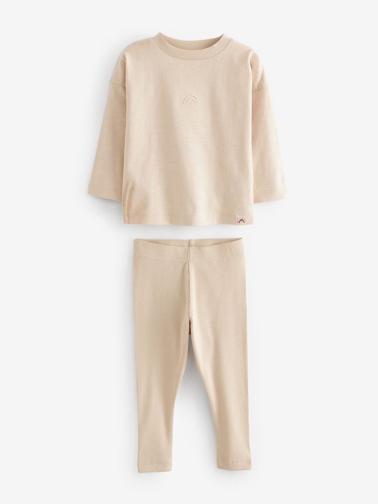 Neutral Pyjamas 3 Pack (9mths-8yrs) - Image 3 of 6