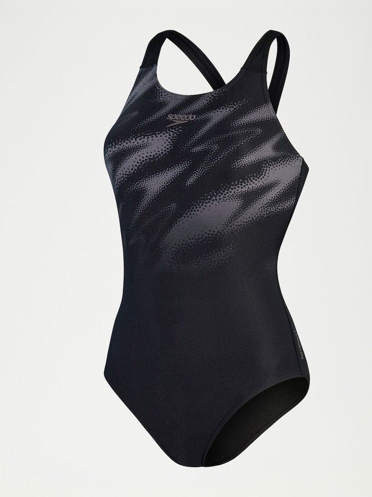 Speedo Womens HyperBoom Placement Muscleback Swimsuit - Image 6 of 6