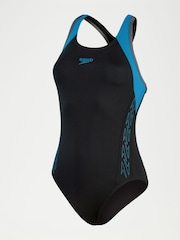 Speedo Black Womens HyperBoom Flyback Swimsuit - Image 6 of 6