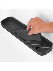 Brabantia Grey Mindset Shower Shelf with Squeegee Dark Grey - Image 2 of 4