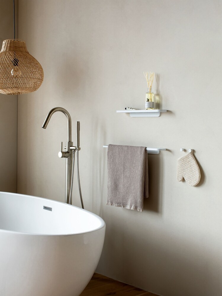 Brabantia Fresh White MindSet Towel Rail - Image 1 of 3 Brabantia Fresh White MindSet Towel Rail - Image 1 of 3