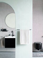 Brabantia Grey Mindset Towel Rail Infinite Grey - Image 1 of 4