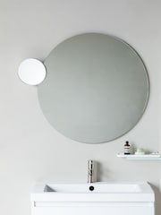 Brabantia White Mindset Bathroom Mirror Fresh White - Image 1 of 3