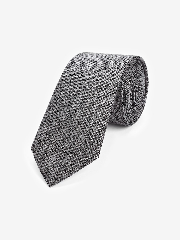 Charcoal Grey Signature Made In Italy Tie - Image 1 of 3