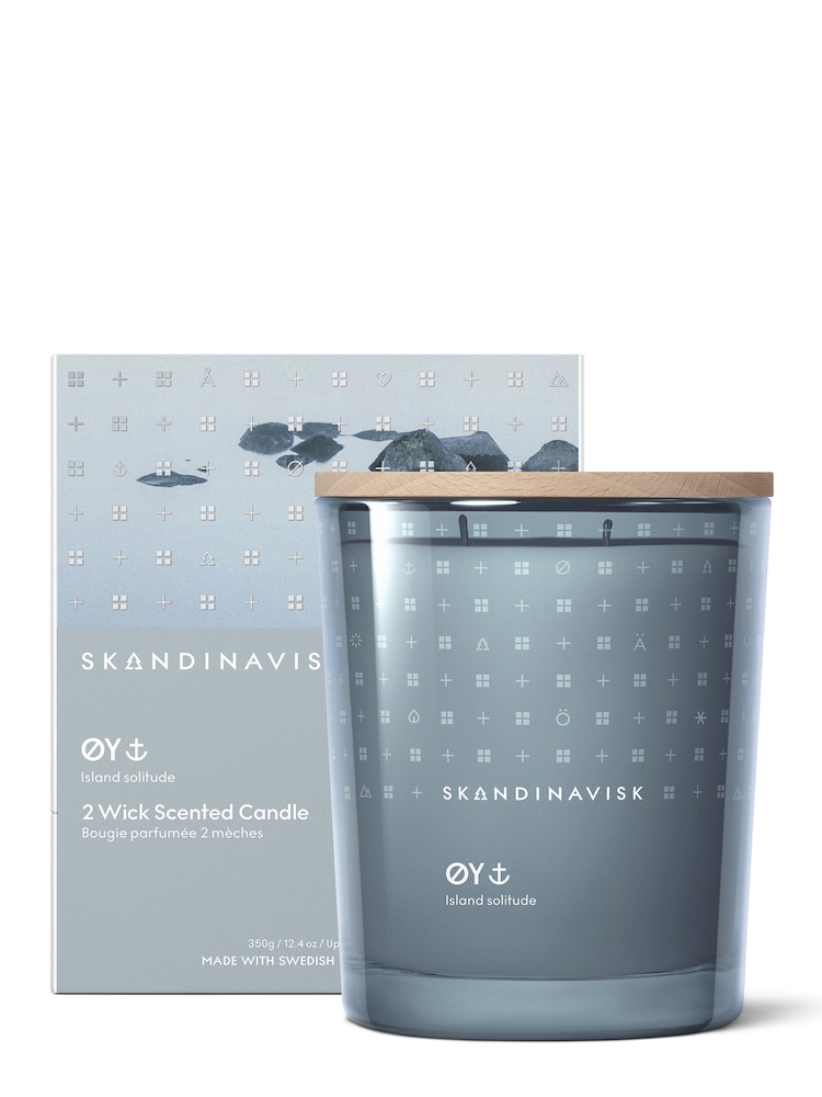 Skandinavisk ØY 2-Wick Scented Candle 350g - Image 1 of 5