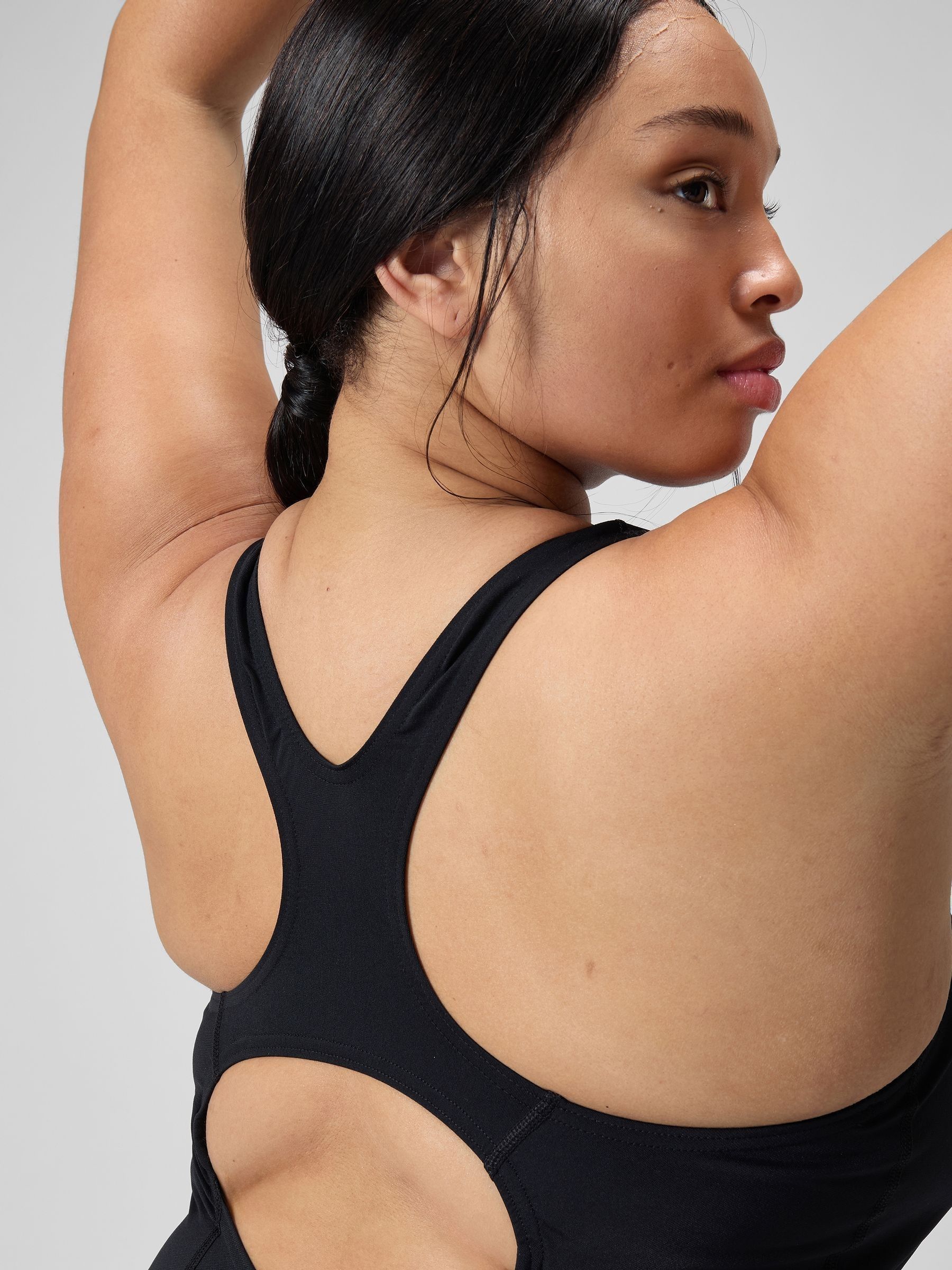 Buy Speedo Black Plus Size Womens Endurance+ Medalist