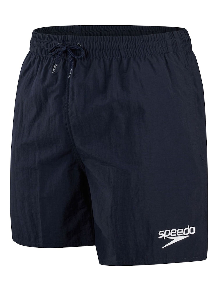 Speedo Navy Plus Size Mens Essential 16" Watershorts - Image 6 of 8