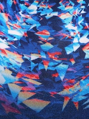 Speedo Blue Digital Placement Splashback Swimsuit - Image 8 of 8