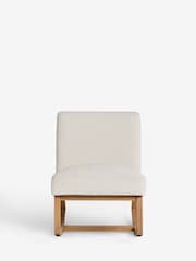 Casual Boucle Oyster Natural Flynn Rocking Chair - Image 3 of 10