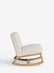 Casual Boucle Oyster Natural Flynn Rocking Chair - Image 6 of 10