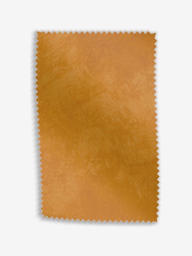 Soft Velvet Ochre Yellow Bronx Leg Wilson Compact 2 Seater Sofa in a Box - Image 10 of 10