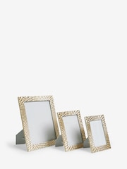Gold Geometric Photo Frame - Image 5 of 5