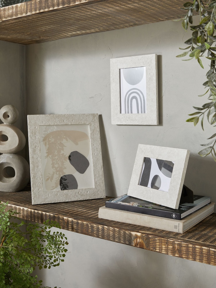 White Lydford Stone Effect Photo Frame - Image 2 of 6