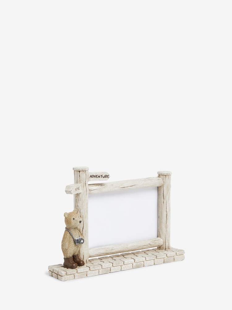 Natural Bertie the Adventure Bear Photo Frame - Image 4 of 5