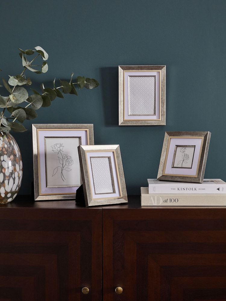Silver Chic Mounted Photo Frame - Image 2 of 5