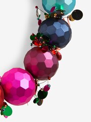 Couronne de Noël en forme de boule de Noël - Image 1 of 5