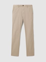 Reiss Stone Pitch Slim Fit Washed Cotton Blend Chinos - Image 2 of 6