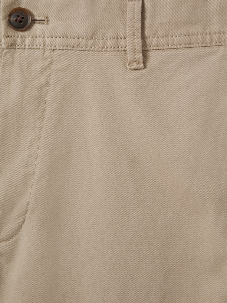 Reiss Stone Pitch Slim Fit Washed Cotton Blend Chinos - Image 6 of 6