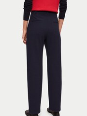 Jigsaw Blue Crosshatch Logan Trousers - Image 2 of 5