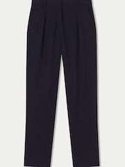Jigsaw Blue Crosshatch Logan Trousers - Image 5 of 5