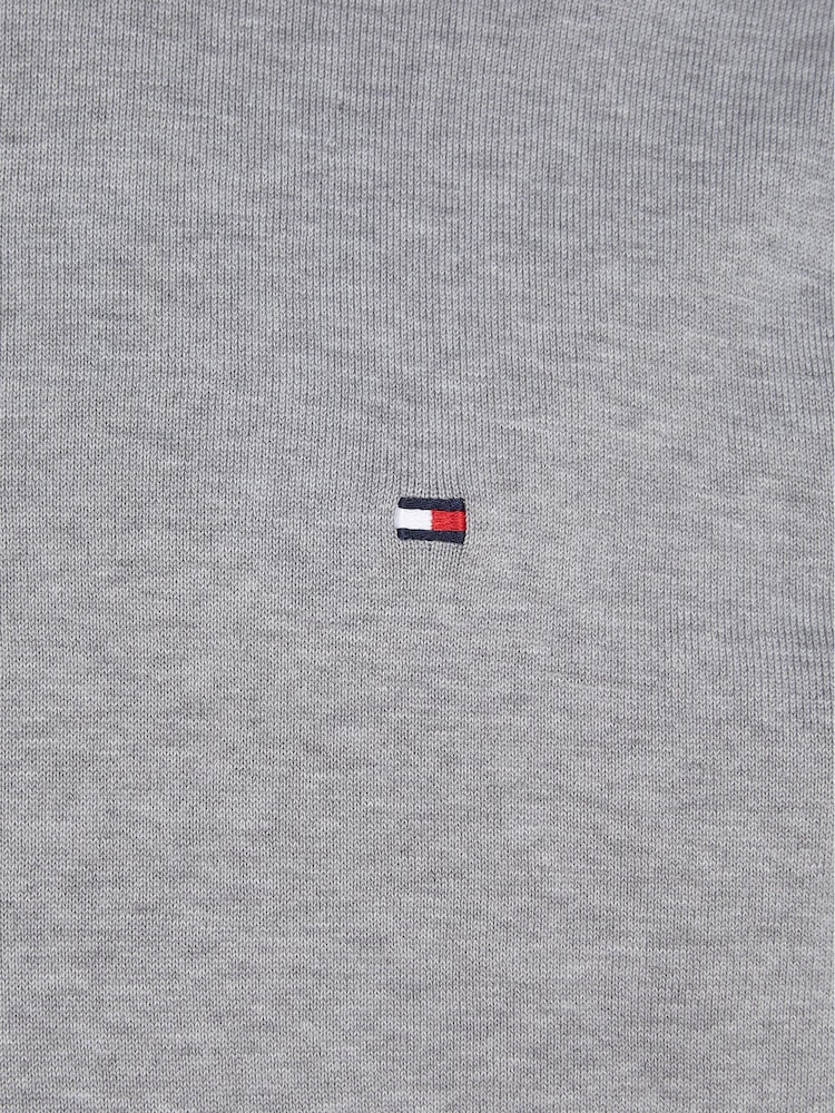 Tommy Hilfiger Grey 1985 Crew Neck Jumper - Image 6 of 6